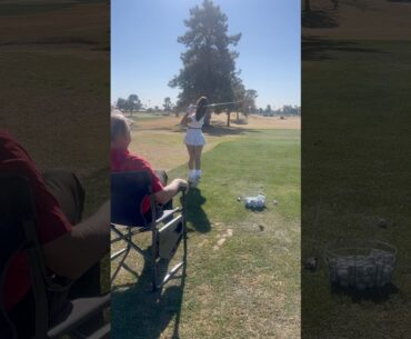 Lessons with David #golf #golfgirl #golfswing