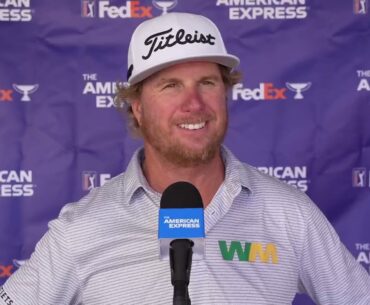 Charley Hoffman Discusses 2025 The American Express | PGA Tour Saturday Flash Interview