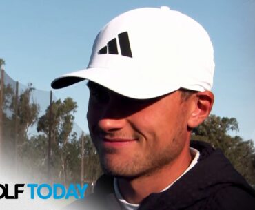 Ludvig Åberg looking for rhythm, strength early in 2025 | Golf Today | Golf Channel