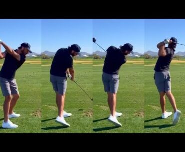 Max Homa Driver & Iron Swing In Slow Motion