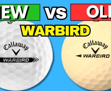 Cutting Open Callaway Warbird Golf Ball! (Old vs New!)