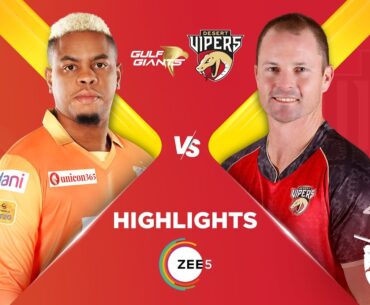 Best Game Of Left left Arm Pacers | ILT20 S1 | Cricket Series Highlights | GG VS DV