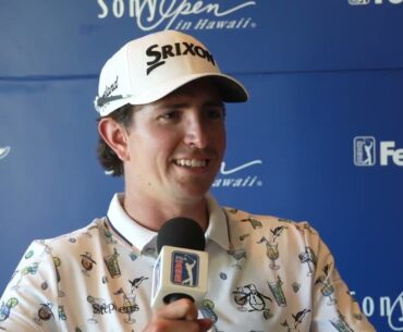 Nico Echavarria Recaps 2025 Sony Open in Hawaii Performance | PGA Tour Sunday Flash Interview