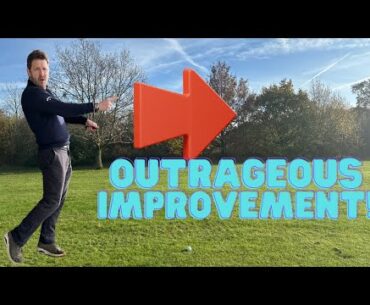How to rapidly improve your golf swing with one easy drill! #subscribe