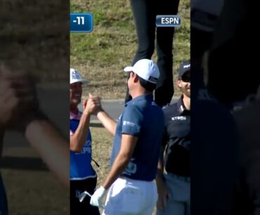 Kris Ventura? More like Ace Ventura ️⛳️🎯 (via ESPN)