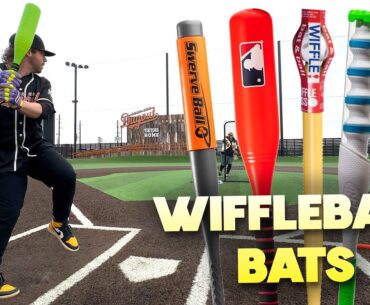 WIFFLEBALL BAT SHOWDOWN | Baseball Bat Bros