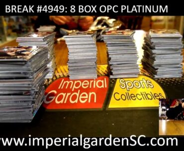 BREAK #4949 : 8 BOX 2023-24 #upperdeck O-PEE-CHEE PLATINUM HOBBY NHL HOCKEY CASE BREAK