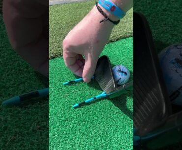2 tee swing drill