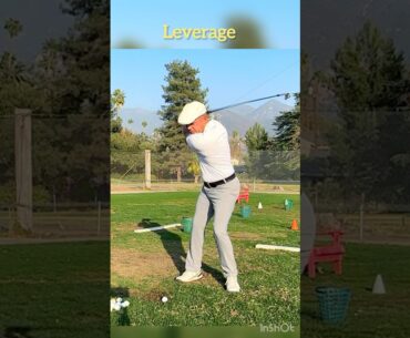 Use leverage. Don’t waste it! #golf #golftips #miracleswing