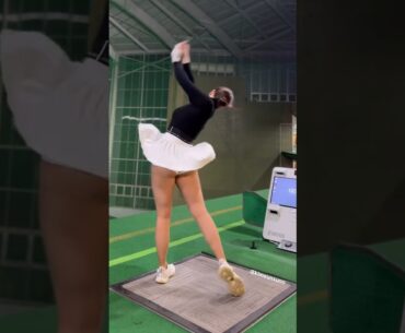 Amazing Golf Swing you need to see | Golf Girl awesome swing | Golf shorts | Kim Eun Sunn 김은선