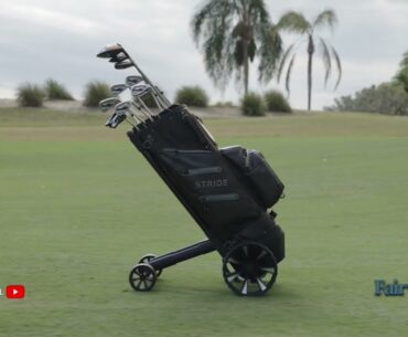 Incredible Golf Bag That Follows You- Zero Friction's Innovative Golf Gear