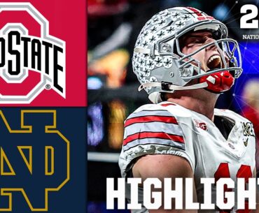 CFP National Championship: Ohio State Buckeyes vs. Notre Dame Fighting Irish | Full Game Highlights