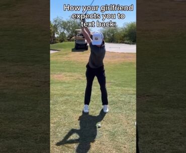 Girls When You Golf 😅 #shorts #golf