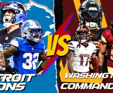 Detroit Lions Vs Washington Commanders : Divisional Round Preview