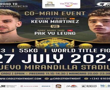 FULL FIGHT : KEVIN MARTINEZ VS PAK YU LEUNG 55 KG.