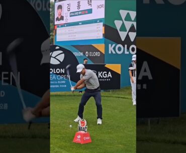 PGA KOREA Kim Hongtaek Golf Driver Swing & Slow Motion