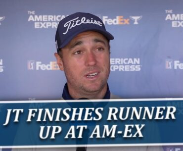 Justin Thomas Finishes 2nd w/ Late Charge At American Express