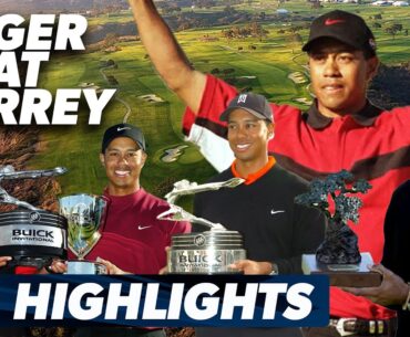 Best Tiger Woods highlights: PGA TOUR victories at Torrey Pines