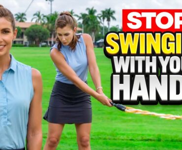 Golf Digest Top 50 Coach Erika Larkin Gives A LIVE Lesson!