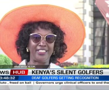 Kenya's silent golfers: