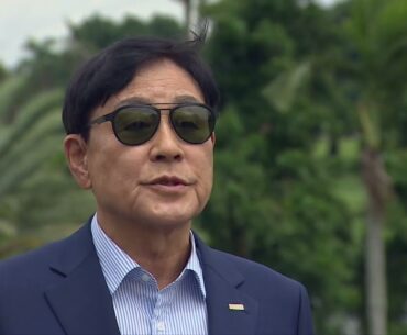 The official speech by Mr. Jung-Tai Kim, a Chairman of KLPGA