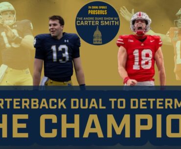 Quarterback Dual to determine the NATIONAL CHAMPION