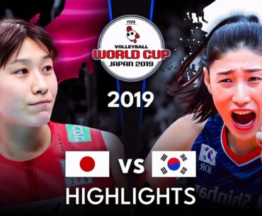LEGENDARY MATCH | JAPAN vs KOREA | Women’s Volleyball World Cup 2019