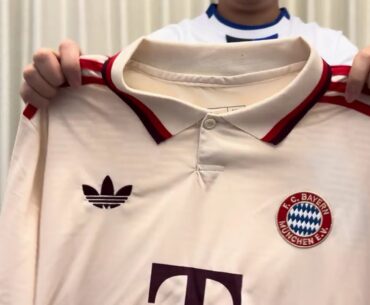 Bayern Munich Third Jersey 24/25 UNBOXING + REVIEW from Jerseysfc Soccer Shop