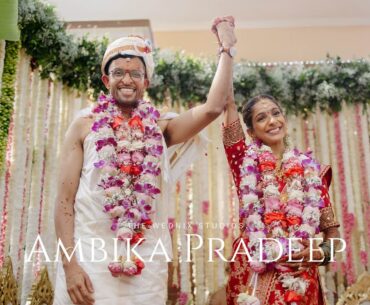Ambika Pradeep Wedding Highlights | Eagleton Resort | WEDNIX