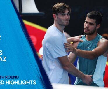 Jack Draper v Carlos Alcaraz Extended Highlights | Australian Open 2025 Fourth Round