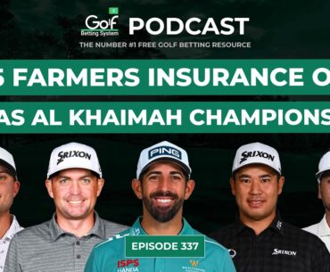 Farmers Insurance Open + Ras Al Khaimah Championship 2025 - Golf Betting System Podcast