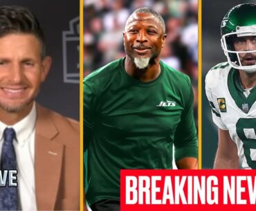 NFL LIVE | What about Aaron Rodgers? - Dan Orlovsky reacts to Jets hiring Aaron Glenn as head coach