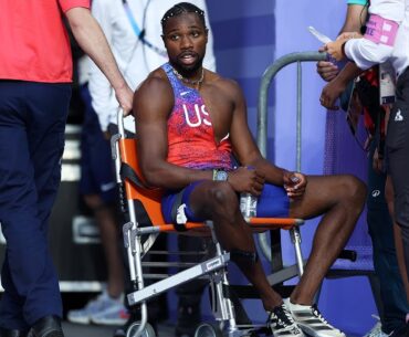 JO PARIS 2024 - Soirée cauchemar pour Noah Lyles évacué sur fauteuil après le 200m