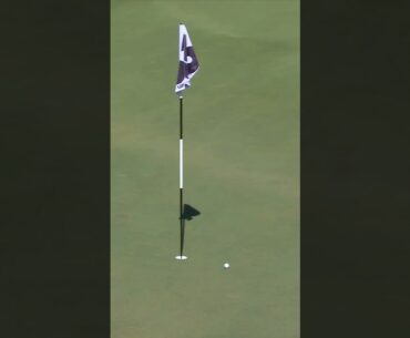 Just like he practiced ⛳️