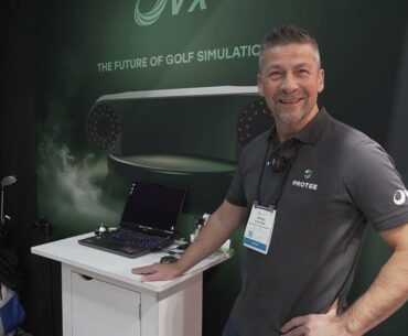 ProTee VX & Sneak Peak of the New ProTee Simulation Software at the PGA Show 2025