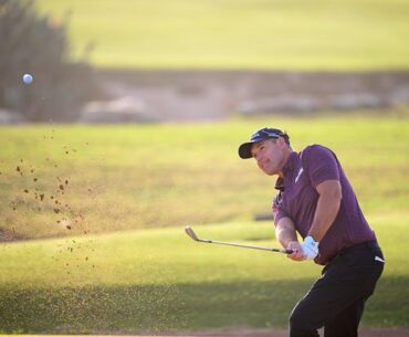 Pádraig Harrington’s hopes of becoming DP Tour’s oldest winner fade as he scrapes through on the cut