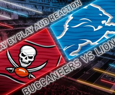 Buccaneers vs Lions Live Play by Play & Reaction