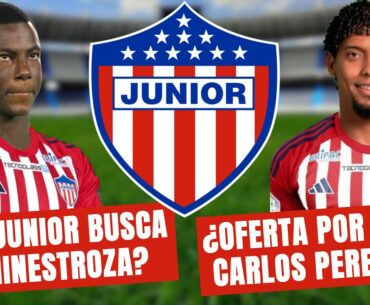 ¿JUNIOR VA POR MARINO HINESTROZA Y JC PEREIRA? ¿Listo el Primer Fichaje Para 2025-II? | #100Tiburon