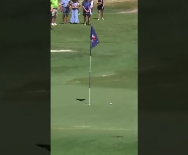 Hideki Matsuyama’s Precision Shot Stops Inches from the Hole | PGA TOUR 2024 #golfhighlights