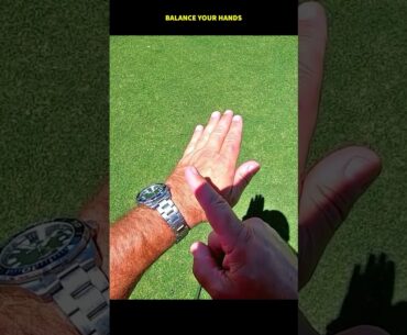 Golf Grip - Balance Your Hands