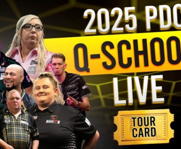 2025 PDC Q-School Live | Stage 2 Day 4 ALL OR NOTHING