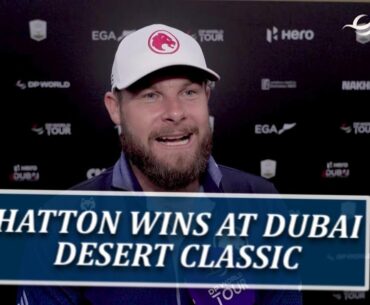 Tyrrell Hatton Wins Hero Dubai Desert Classic