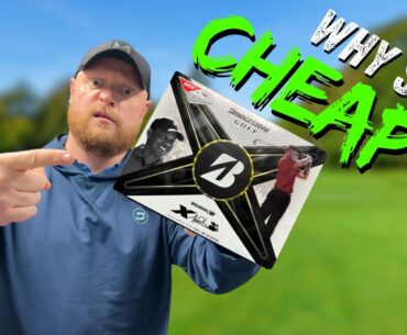 Why does TIGER WOODS use BUDGET GOLF BALLS? Bridgestone Tour BX vs Titleist Pro V1