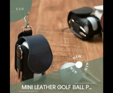 Why Golf Ball Pouches Are Actually Genius