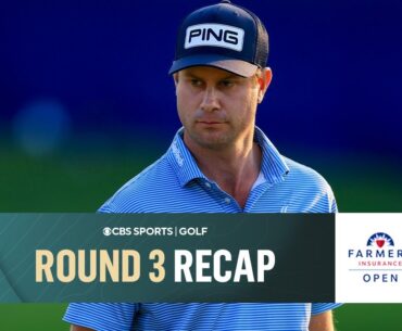 2025 Farmers Insurance Open: Harris English (-9) has 1 shot lead entering last round | Round 3 Recap