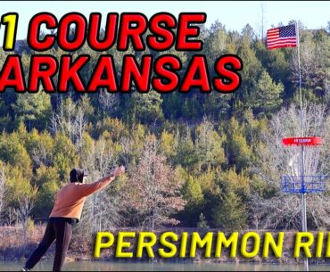Playing the #1 Disc Golf Course in ALL 50 STATES! | 1/50 Persimmon Ridge