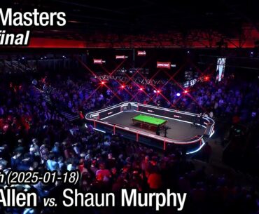 2025 Masters Semi-final: Mark Allen vs. Shaun Murphy (Full Match)