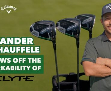 How 2X Major Champ Xander Schauffele Works His Driver Both Ways // Callaway Elyte