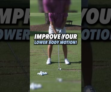 Stop Sliding in Your Downswing! #golf #improveyourgolf #golfinstruction #golftips #golflessons
