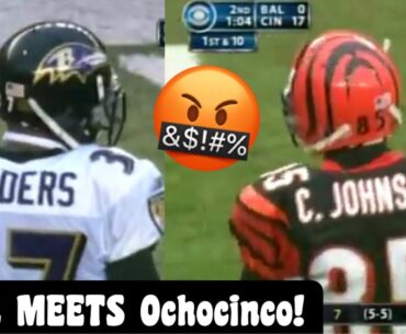 When Deion Sanders MET Chad Ochocinco in a NFL Game! 😱 Deion Sanders Vs Chad Johnson & Bengals WRs!
